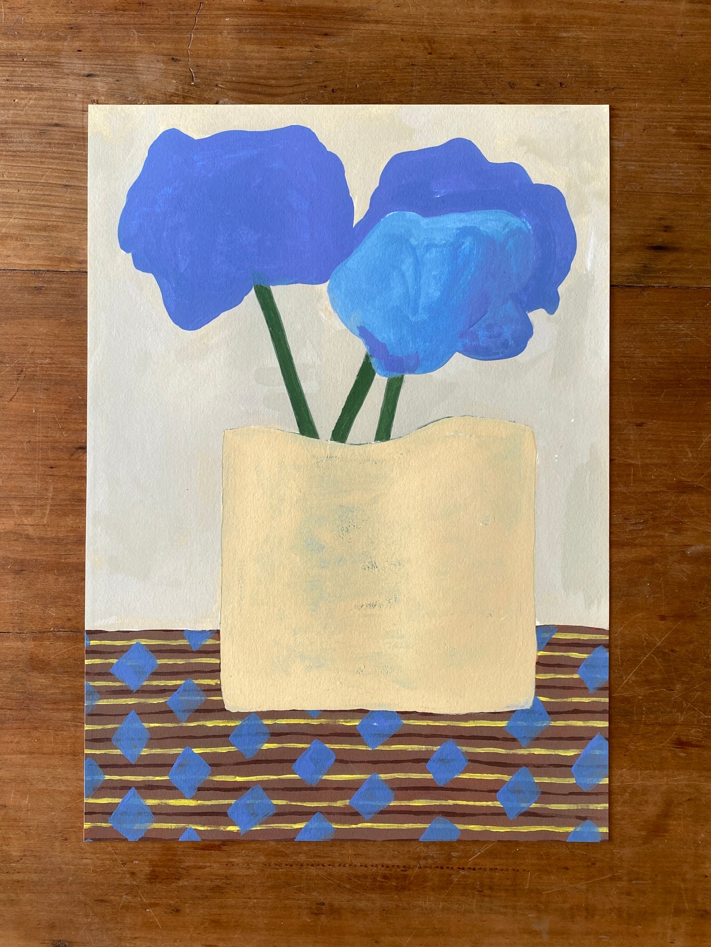 Blue Hydrangeas